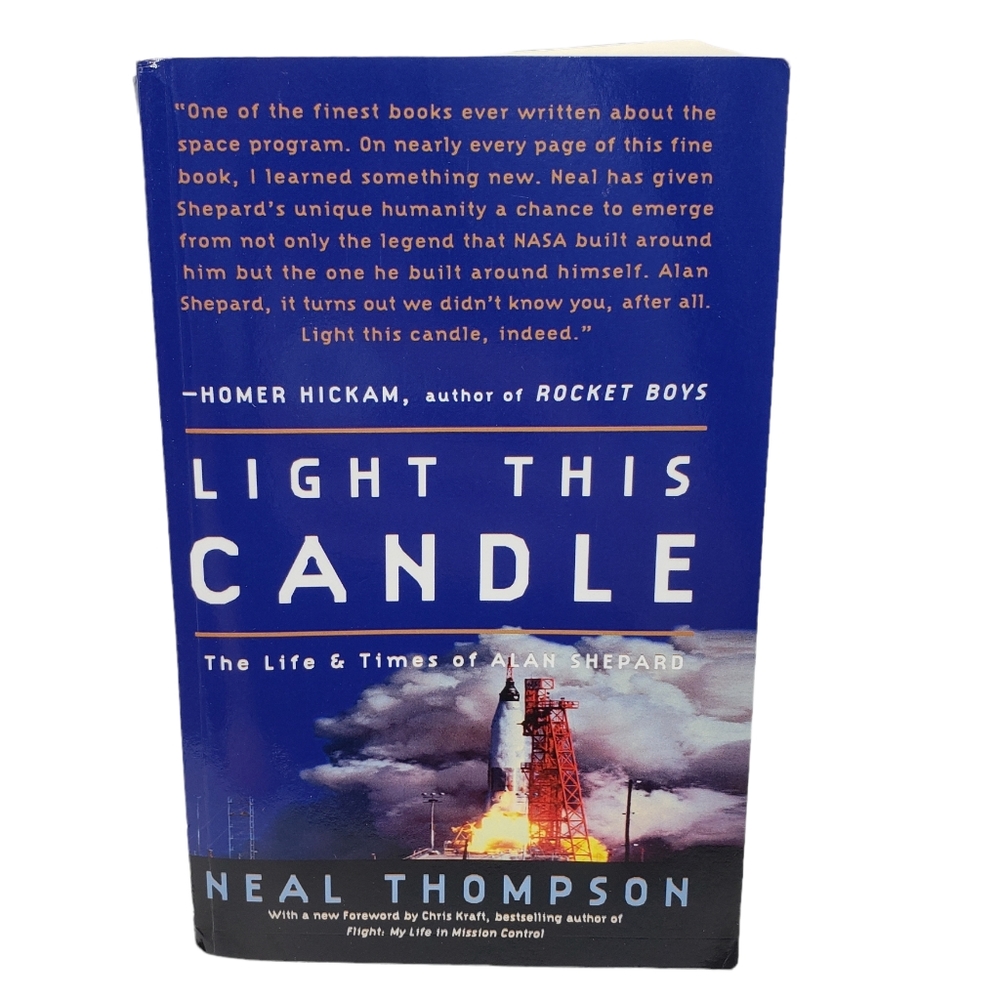3/$12 Light This Candle Paperback Book Neal Thompson